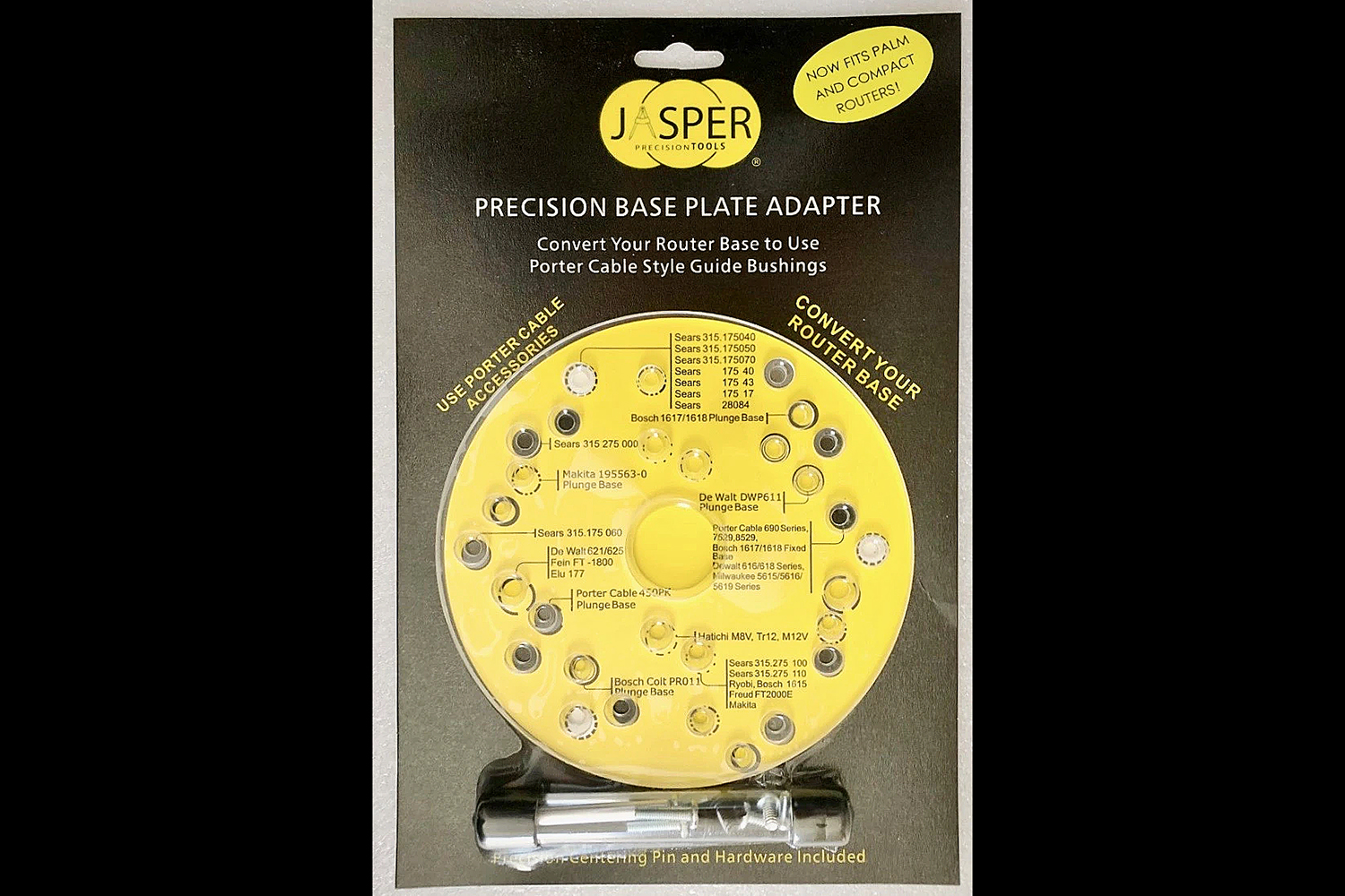 Hændelse, begivenhed Antipoison afstand Jasper Precision Base Plate Adapter Model | The Woodsmith Store