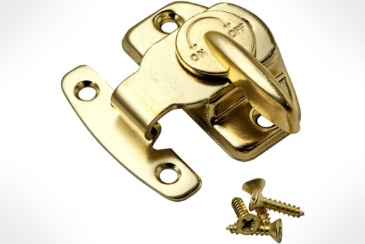 Brass Plated Table Lock