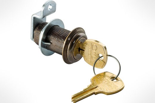 1-3/16” Long Cylinder Lock-Keyed Differently