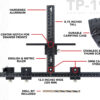 True Position Tools Cabinet Hardware Jig TP-1934