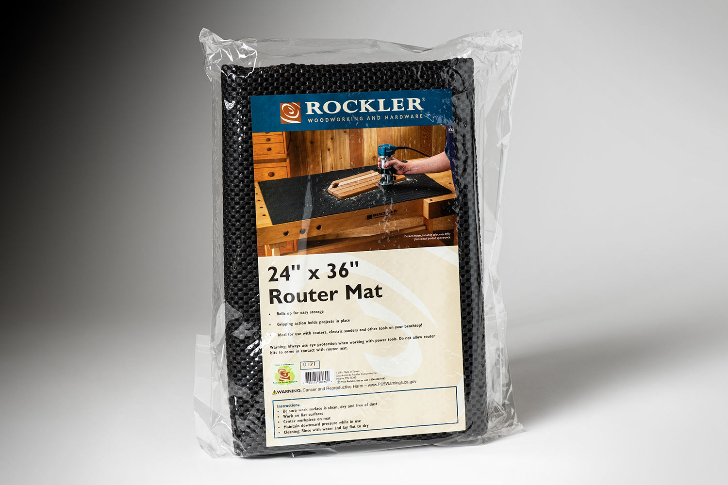Non-Slip Router Mat, 2' x 3' Rockler Woodworking and Hardware