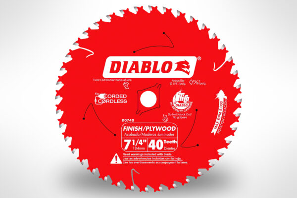 Diablo 7-14x40 Carbide Blade D0740A