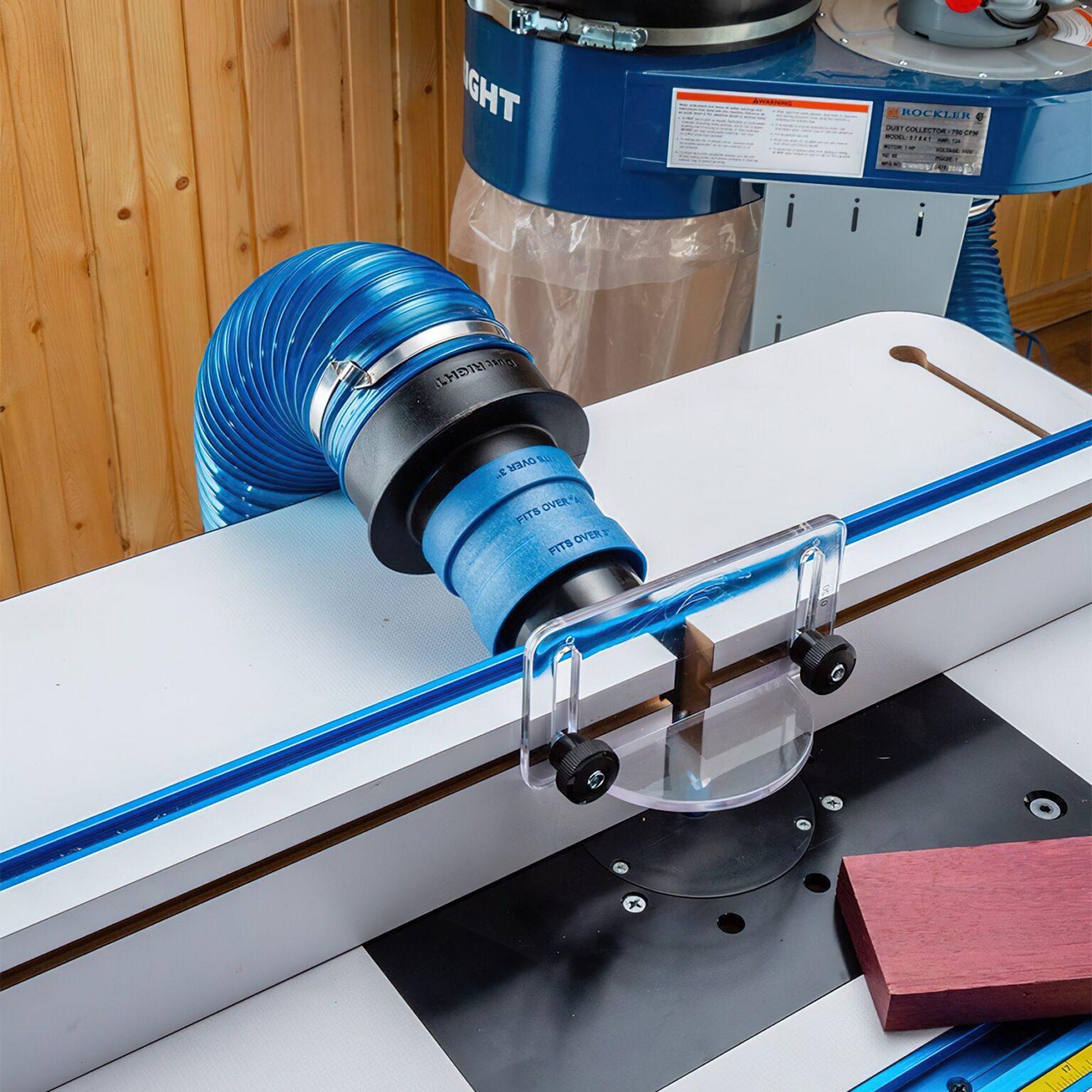 Rockler Stacking Dust Port Adapter Set | The Woodsmith Store